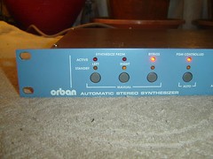 Orban 275A Original Blueface Version, Automatic Stereo Synthesizer, Vintage Rack
