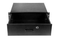 3 Space Deep Rack Case Drawer Lock and 2 Keys – Black