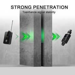 AR9 UHF Mono Wireless in-Ear Monitor Pro System Transmitter and Beltpack Receive