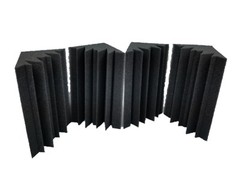 12 PACK 10″x5″x5″ Acoustic Foam Bass Trap Studio Soundproofing Corner Wall