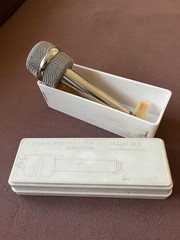 Vintage Soviet Microphone MDN 66, Made In Bulgaria – Free Shipping