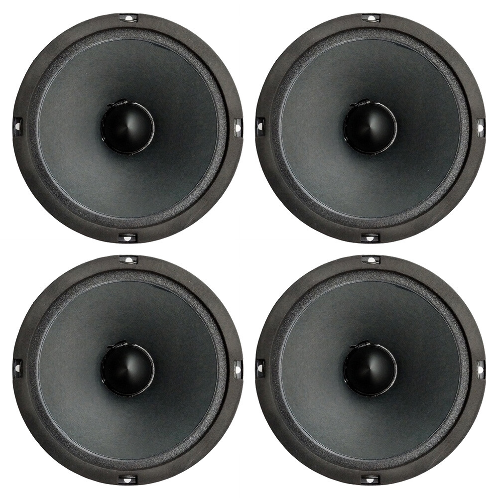 4 x Master Audio BMD8200 6.5″ Midrange 150 Watt RMS Speaker 150Hz – 8kHz 100dB