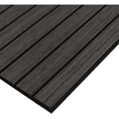 Peel & Stick Acoustic Wood Slat Wall Panels Sound Absorbing 3D Decorative Tiles