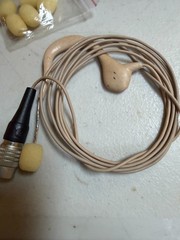 AUDIO TECHNICA 893-TH-CW micro earset omni condensor mirophones. Set of three