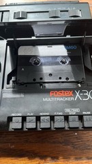 Vintage Fostex X-30 Multitracker 4-Track Tape Recorder/Mixer, With Power Supply.