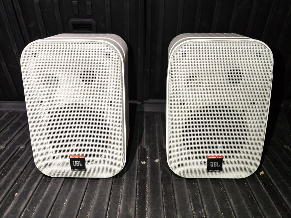 JBL Control 1 Pro Compact Studio Monitors White, Pair