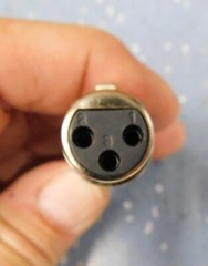 Unbranded XLR Female to 1/4″ TRS Male Adapter