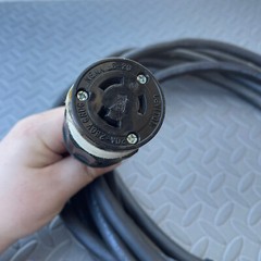 LEVITON Extension Cord 12 AWG 3Pin 20A/250V Twist to Edison Cable 25 FT