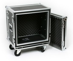 10 Space Shock Mount 12″ Deep Effects Rack ATA Flight Road Case by OSP