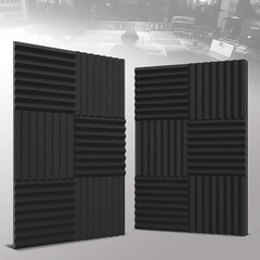 Acoustic Foam Panels Sound Absorption Noise Reduction Echo Control Studio 12×12