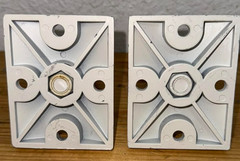 Pair Of JBL 179-00002-00 179-00002-01 Ball Mounts for Control 25 and 28 Speakers