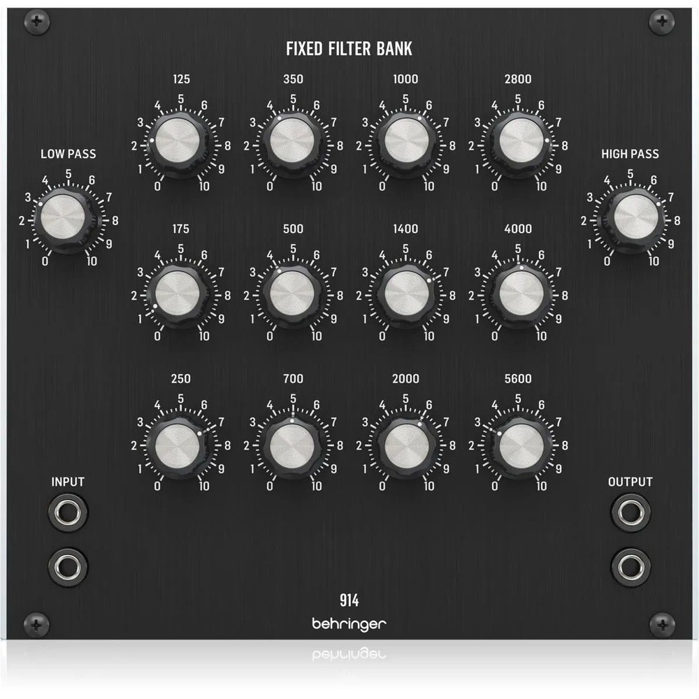 Behringer 914 Legendary Analog Fixed Filter Bank Module for Eurorack