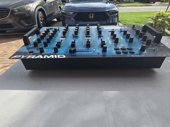 PYRAMID PMR9600 STUDIO PRO 4 CHANNEL STEREO MIXER WITH DRUM FX/ECHO TESTED