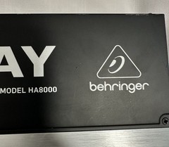 Behringer POWERPLAY HA8000 8-Channel Rack Mount Headphone Distribution Amp