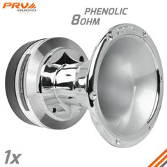 PRV D4400Ph-Nd v2 Phenolic 400 Watts 2″ Horn Driver Neodymium + WGP14-50 Silver