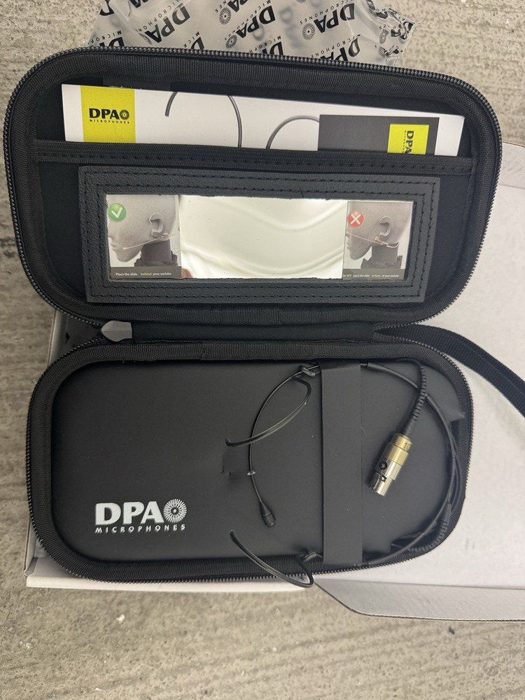 DPA 4066 CORE+ Omni Headset Mic, Beige, TA4F Mini-XLR