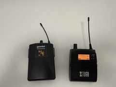 Gemini BT10 Wireless Bodypack Transmitter + Xtuga Receiver System Tested Working