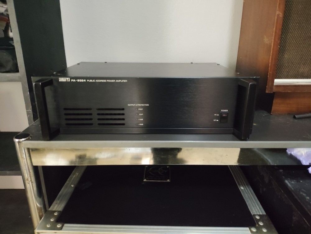 Inter-M PA-9324 Public Address Power Amplifier 240W 100V/70V/4Ω – Tested