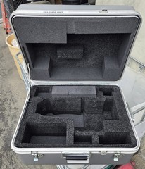 Thermodyne Shipping Rolling Case Camera Hard Foam Insert Wheels 23x18x13
