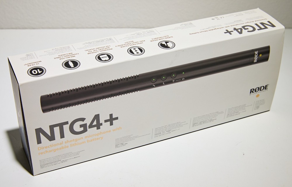 Rode NTG4+ Microphone NEW