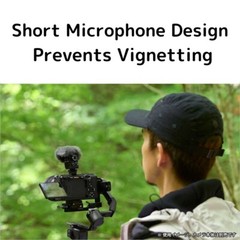 SONY ECM-M1 Shotgun Microphone Multi Pattern Camera Mounted Mic Audio Recording