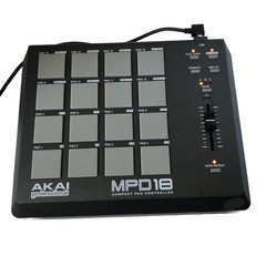 AKAI Professional MPD18 Compact USB MIDI Pad Controller Plug-and-Play Tested