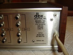 DBX 155, 4 Channel Tape Noise Reduction System, Vintage Unit