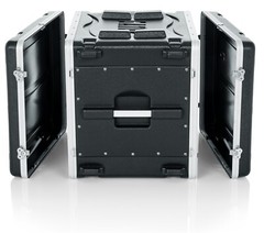 Gator Lightweight Molded 10U Rack Case with Heavy Duty Latches (GR-10L)