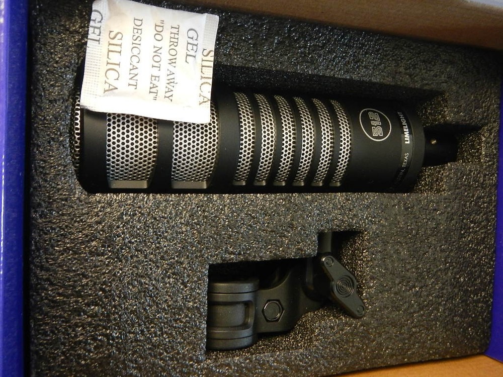 Broadcast Microphone 512 Audio Limelight by Warm Audio. XLR. Perfect! In box!