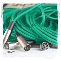 (12 PACK) 50FT XLR Microphone Cables | FAT TOAD Extension Studio Music Recording