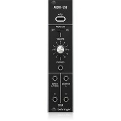 Behringer CU1A Ultra-Low Latency 2 In/2 Out USB/Audio Interface for Eurorack