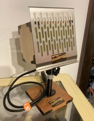 Custom Made Dynamic Microphone One Of A Kind Wood And Metal Works…PLEASE READ!