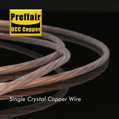 OCC Single-Crystal Copper Wire Speaker Wire Amplifier Tube Jumper Audio Cable