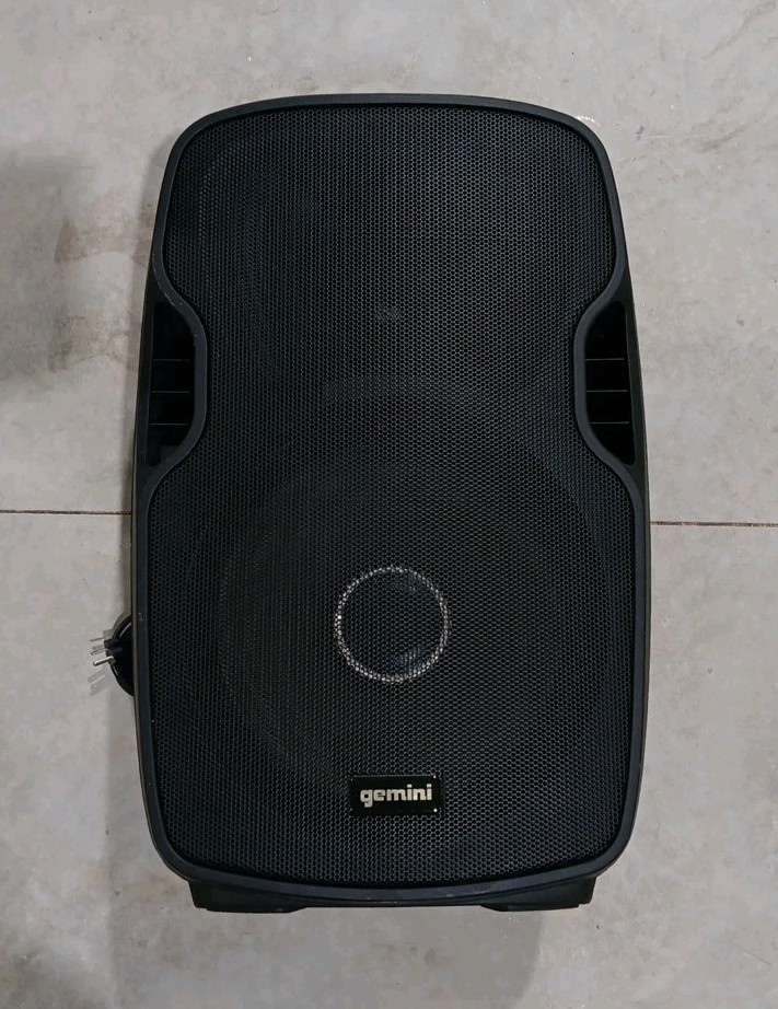 Gemini PA-15L MKII 2000W 15″ Corded Powered Speaker – TESTED, Free Shipping