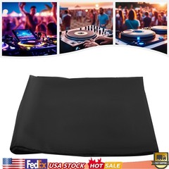 DJ Black Portable Oxford Cloth Scrim DJ Display Stand Facade Booth Event Cover