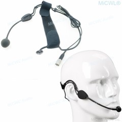 ME3II Cardioid Head Wear Headset Microphone For AKG Shure Sennheiser BodyPack