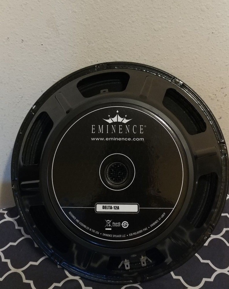 Eminence DELTA-12A 12″ American Standard Series Speaker 800 W 8 Ohms. New in Box