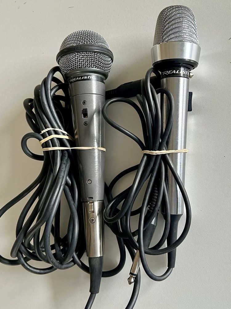 Vintage Realistic Highball Unidirectional & Cardioid 33-992d Microphones (2).