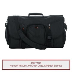 Gator Cases 25″ Messenger Bag fits Numark MixDec,, MixDeck Quad, MixDeck Express