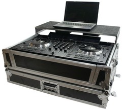 Harmony HCNS7IIWLTTR Flight Glide Laptop Stand Road DJ Custom Case Numark NS7III