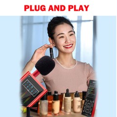 4PC Red Mini 3.5mm Jack Stereo Voice Mic Microphones Three Pole For Recorder