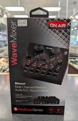 Tzumi ON AIR WaveMixer Bluetooth Podcast Soundboard 7254 – New in Box
