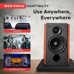 Pyle Pro Audio PA Speaker Platform Pad – 22.5’’ x 17.8’’ One Size, Black