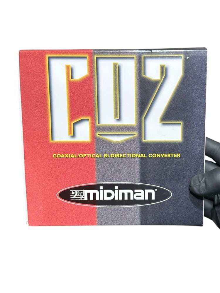 M-Audio Midiman CO2 Coaxial Optical Bi-Directional Converter w/ Power Supply