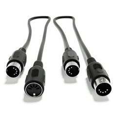 MIDI Extension Audio Cable 5 Pin DIN Male to Male/Female Male to Female | …