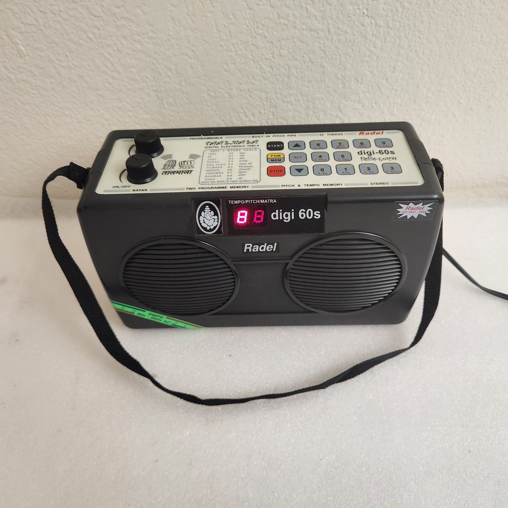Radel digi 60s Digital Tabla Electronic Drum Sound Machine Taalmala digi60s