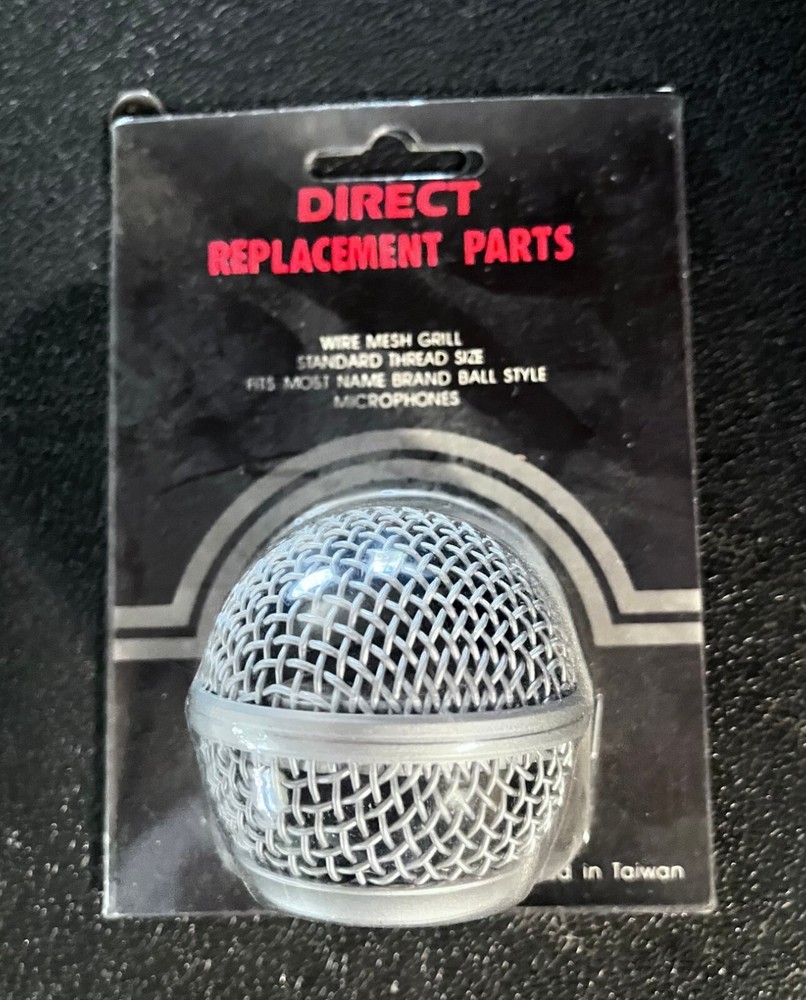 Direct Replacement Parts Wire Mesh Mic Grill Ball Style