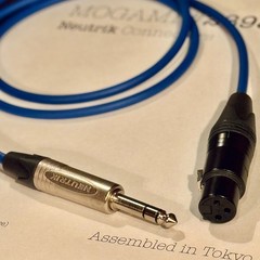 1–200 ft Mogami 2893 Flexible Quad Blue | Choose Neutrik XLR/TRS | Bulk Ready