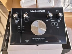 M-Audio 192|4 2-In/2-Out 24/192 USB Audio Interface 2X2 Headphones & Microphone