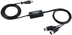 Affordable UM-ONE MK2 MIDI Cable with Low Latency for Seamless Music Production